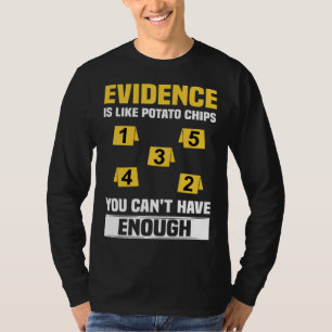 Forensic Scientist Criminology Coroner & Forensic  T-Shirt