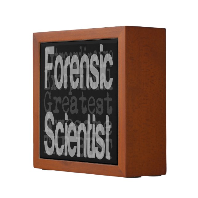 Forensic Scientist Extraordinaire Desk Organizer (Right)