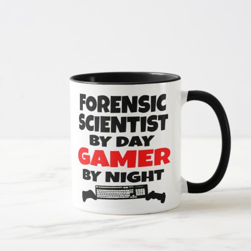 Forensic Scientist Gamer Mug
