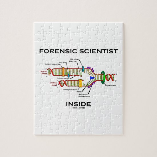 Forensic Scientist Inside (DNA Replication) Jigsaw Puzzle