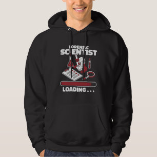 Forensic Scientist Loading Psychology Forensic Sci Hoodie