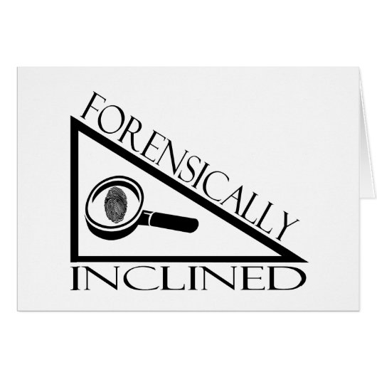Forensically Inclined Cards (Front Horizontal)