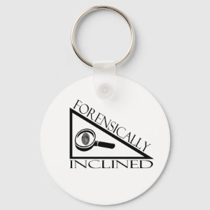 Forensically Inclined Keychain