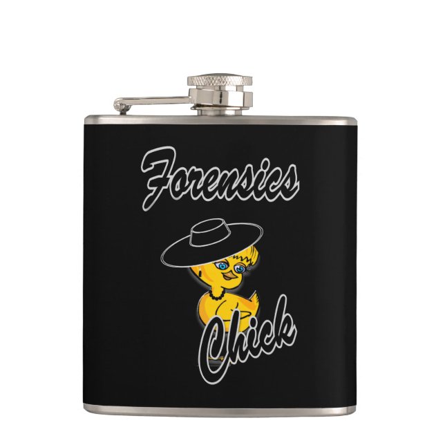 Forensics Chick #4 Flask (Front)