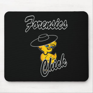 Forensics Chick #4 Mouse Pad