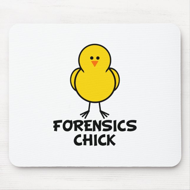 Forensics Chick Mouse Pad (Front)