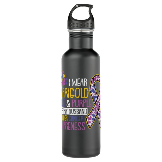 Forensics Forensic Science Crime Scene Investigati Stainless Steel Water Bottle (Front)