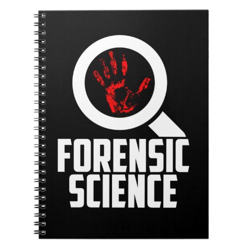Forensics Scientists Investigator Forensic Detecti Notebook