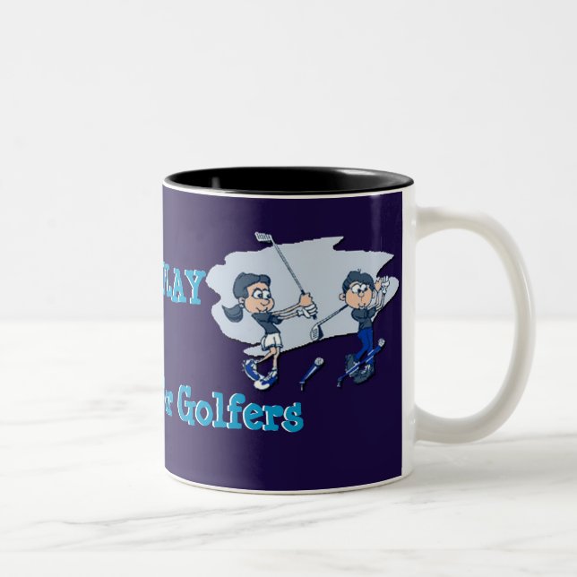 Foreplay Humor Golf Lovers Mug (Right)