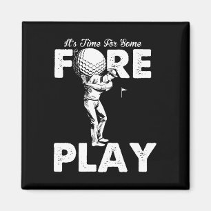 Foreplay Innuendo Funny Golf Adult Humor Magnet