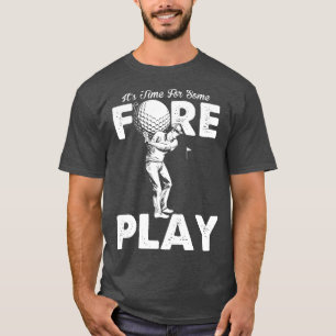 Foreplay Innuendo Funny Golf Adult Humor T-Shirt