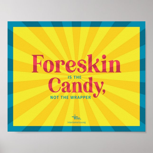 Foreskin Is The Candy — Poster (Front)