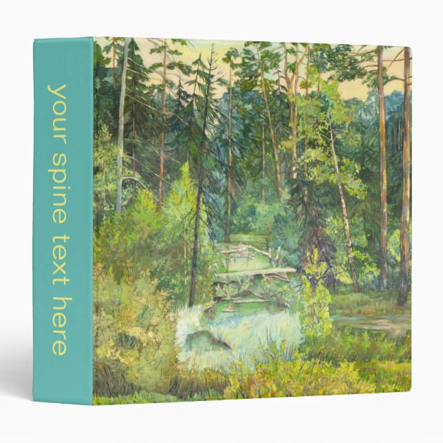 Forest 3 Ring Binder (Front/Spine)