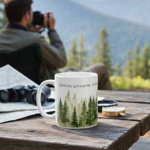 Forest Adventure Name Quote Mug