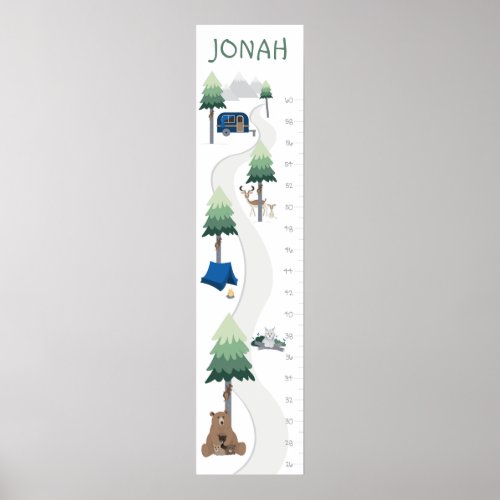 Forest and camping growth chart