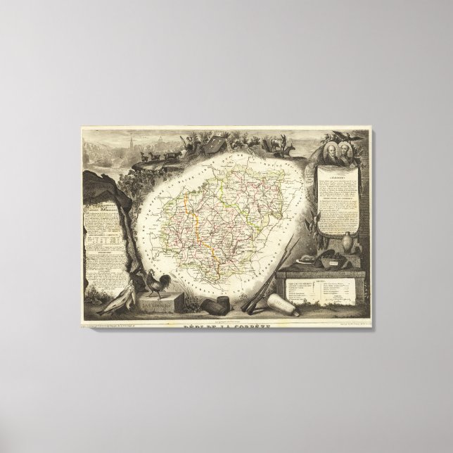 Forest and Landscapes Canvas Print (Front)