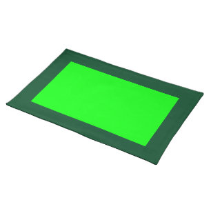 Forest and Lime Green Placemat