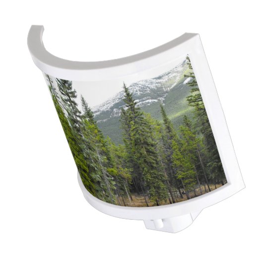 Forest and Mountain Scene Night Light (Angled)