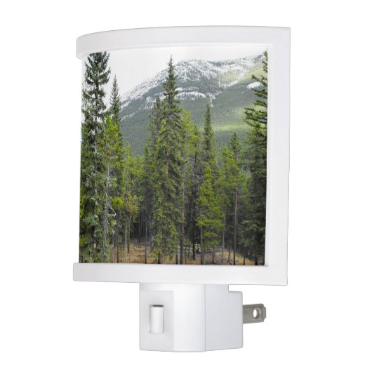 Forest and Mountain Scene Night Light (Left)