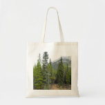 [ Thumbnail: Forest and Mountain Scene Tote Bag ]