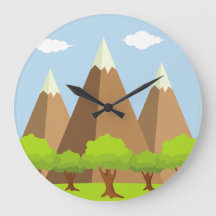 Forest And Mountain Tops