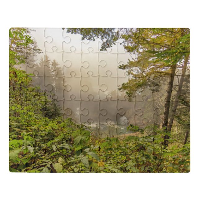 Forest and Ocean Landscape Jigsaw Puzzle (Puzzle Horizontal)