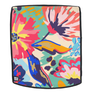 Forest and roses backpack