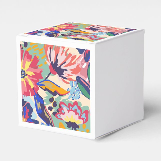 Forest and roses favor boxes (Front Side)
