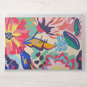 Forest and roses HP laptop skin