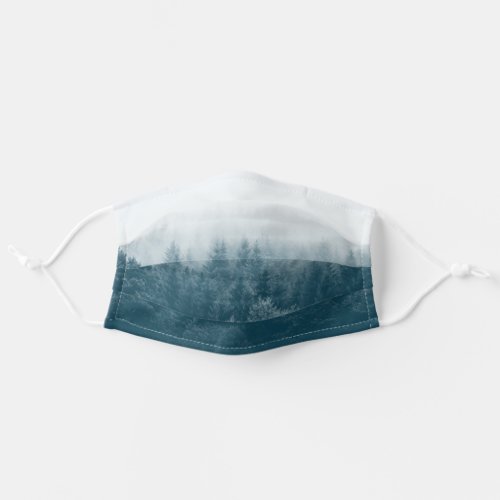 Forest and Trees Print Adult Cloth Face Mask