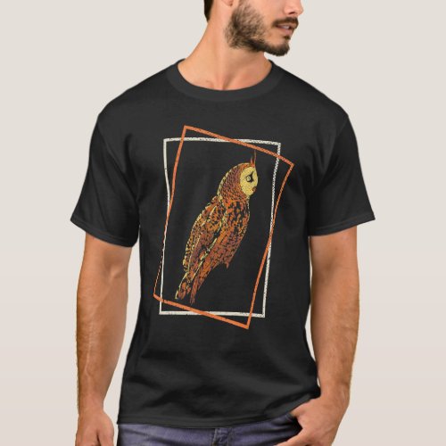 Forest Animal Bird Predator Owl  Owl 1 T_Shirt
