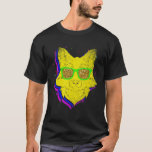 Forest Animal Cool Party Animal Sunglasses Fox T-Shirt