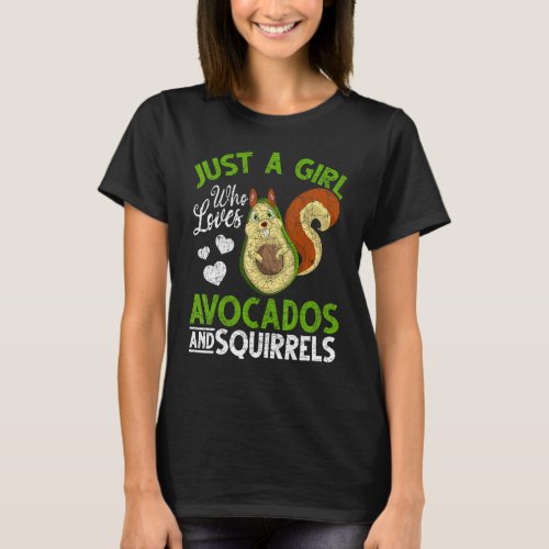 Forest Animal Just A Girl Who Loves Avocados And S T_Shirt