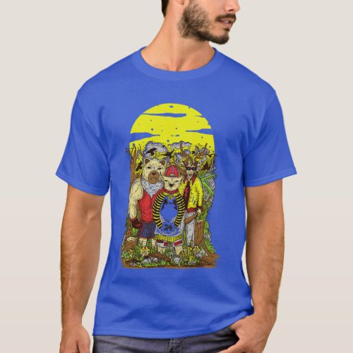 forest animal thugs T_Shirt