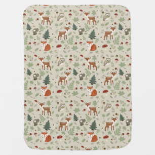 Forest Animals Baby Blanket