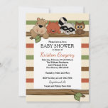 Forest Animals Baby Shower Invitations │ Woodland at Zazzle