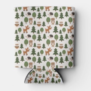 Forest Animals Can Cooler by janislil at Zazzle