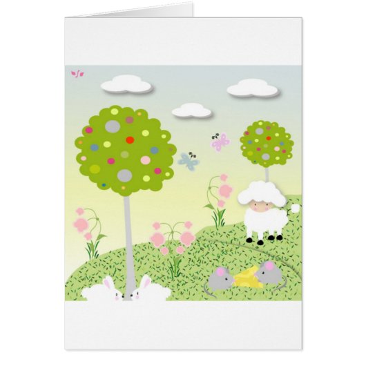 Forest animals cards (Front)