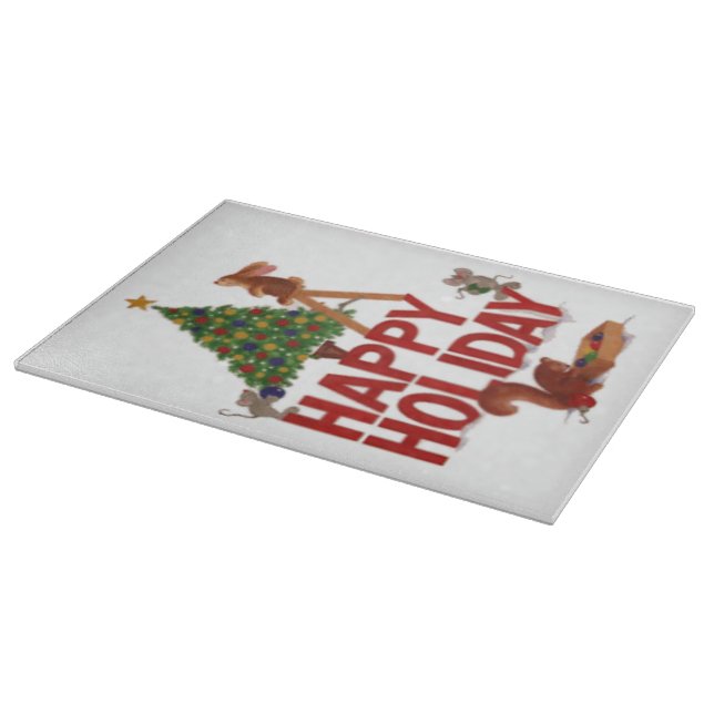 Forest Animals Cutting Board (Corner)