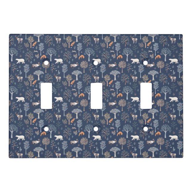 Forest Animals  Light Switch Cover (Front)