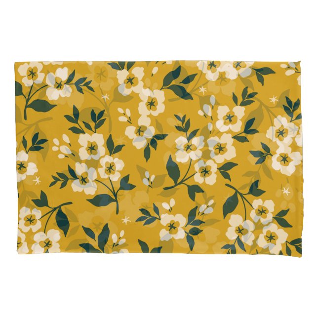 Forest animals, masks, virus pattern. pillow case (Front)