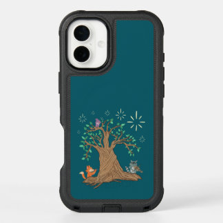 Forest Animals Playing Music | Woodland Folk Art  iPhone 16 Plus Case