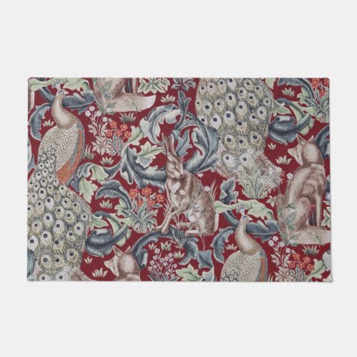 Forest Animals William Morris Doormat