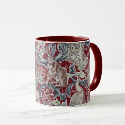 Forest Animals William Morris Mug