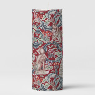 Forest Animals, William Morris Pillar Candle