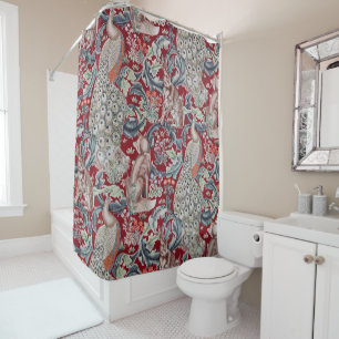 Forest Animals, William Morris Shower Curtain