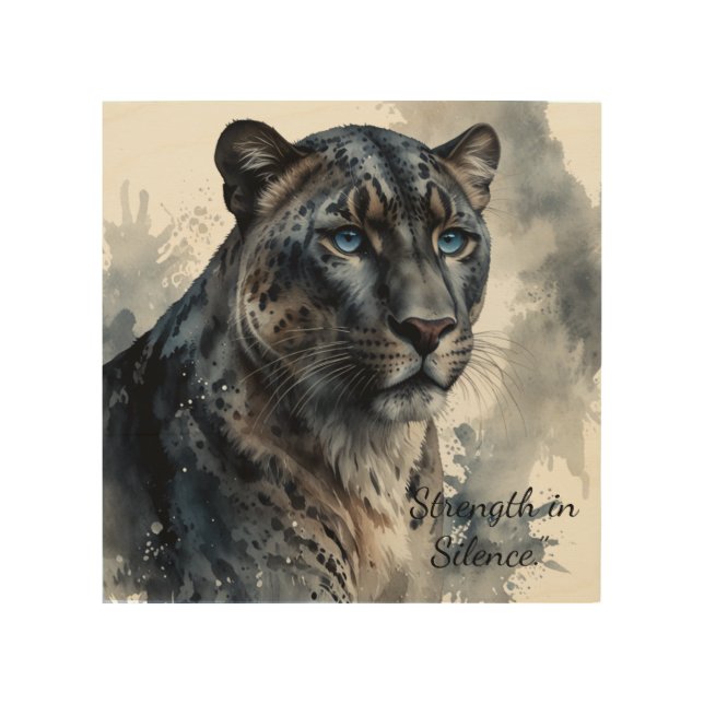 Forest Animals Wood Wall Art – Rustic Nature (Front)