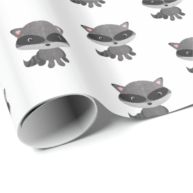 Forest Animals Woodland Creatures Gift Wrap (Roll Corner)