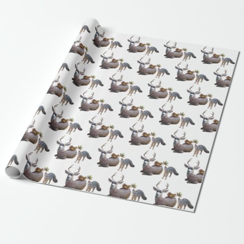 Forest Animals Wrapping Paper