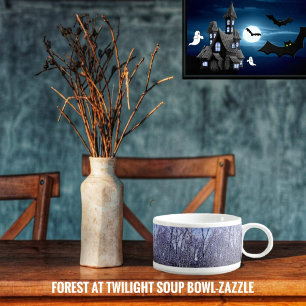 Forest At Twilight Bowl